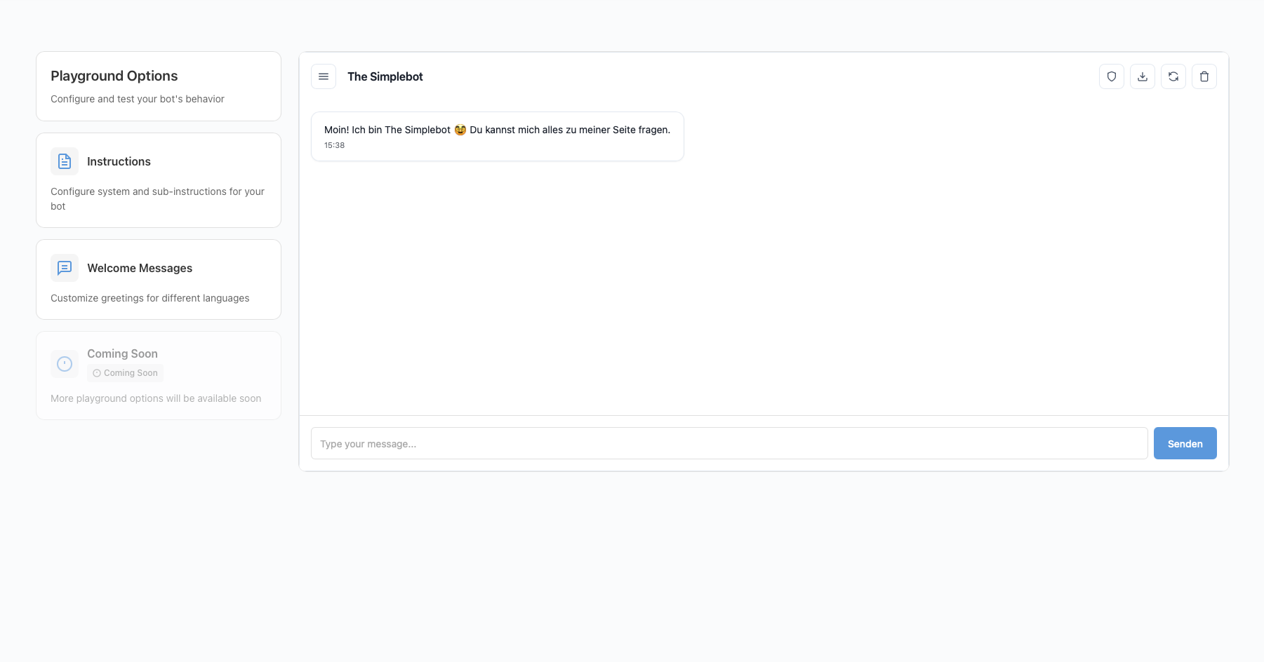 System Instruction – Prompt and Controls